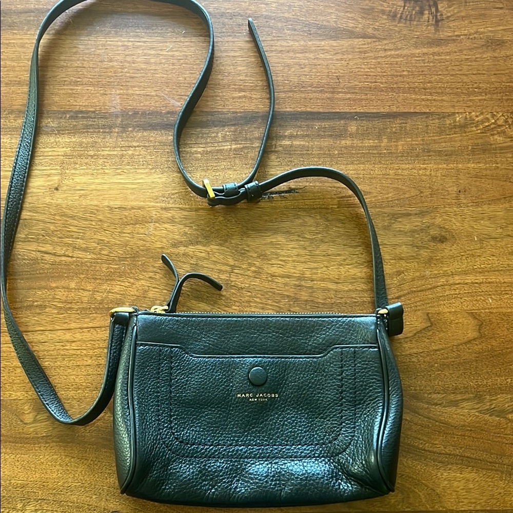 Marc Jacobs Black Crossbody Bag with Adjustable Strap